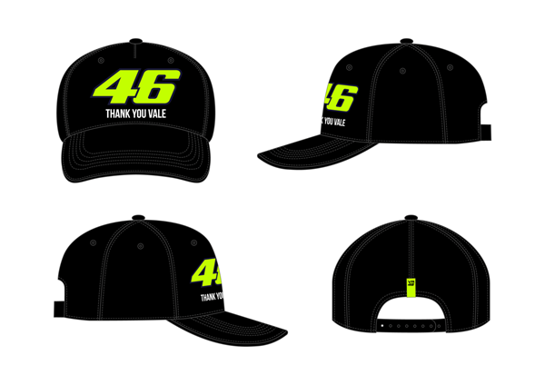 Picture of Valentino Rossi "THANK YOU VALE" cap pet VRMCA427104