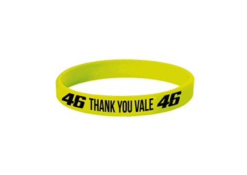 Afbeelding van Valentino Rossi "THANK YOU VALE" bracelet armband VRUBC428704