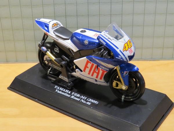 Picture of Valentino Rossi Yamaha YZR-M1 2009 1:18 67523 los