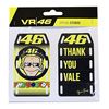 Picture of Valentino Rossi Sticker "THANK YOU VALE" VRUST428603