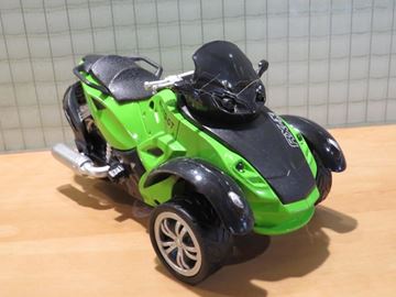 Afbeelding van driewieler motor RX-X green