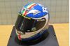 Picture of Valentino Rossi  AGV helmet 2003 Mugello 1:5