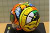 Picture of Valentino Rossi AGV helmet 2011 Valencia 1:5