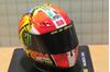 Picture of Valentino Rossi AGV helmet 2011 Valencia 1:5