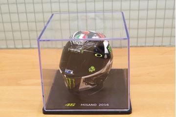 Afbeelding van Valentino Rossi AGV helmet 2016 Misano 1:5