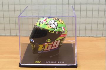 Afbeelding van Valentino Rossi AGV helmet 2017 Mugello 1:5