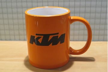 Afbeelding van KTM mok mug beker oranje