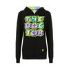 Picture of Valentino Rossi woman Shade the Doctor hoodie fleece vest VRWFL431104
