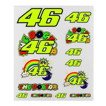 Afbeelding van Valentino Rossi large stickers VRUST433703