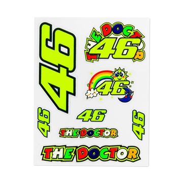 Afbeelding van Valentino Rossi small stickers VRUST433803