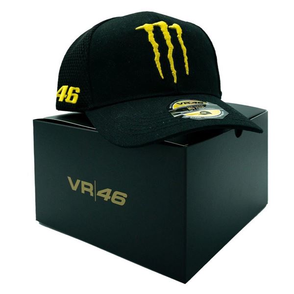 Picture of Valentino Rossi mid visor Valencia sponsor cap pet MOMCA446504