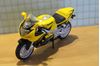 Picture of Suzuki GSX-R600 1:18 zwart/geel blister