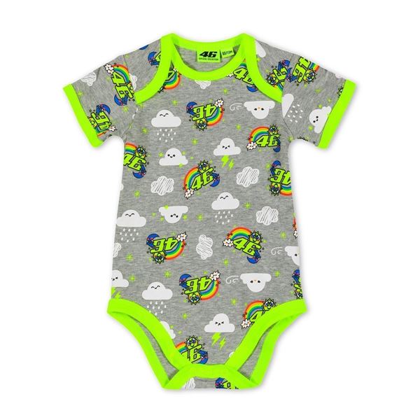 Picture of Valentino Rossi baby romper body sun moon VRKBB432405