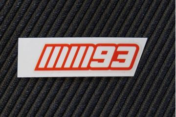 Afbeelding van Marc Marquez sticker mm93