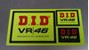 Picture of Valentino Rossi fluor sticker set DAIDO VR46