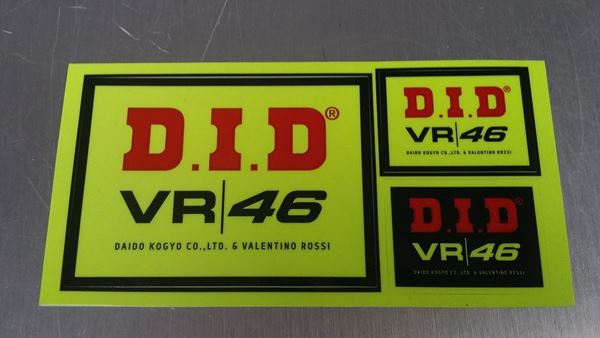 Picture of Valentino Rossi fluor sticker set DAIDO VR46