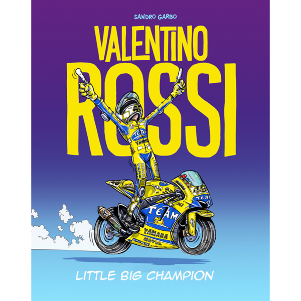 Picture of Valentino Rossi little big champion comic book part 1