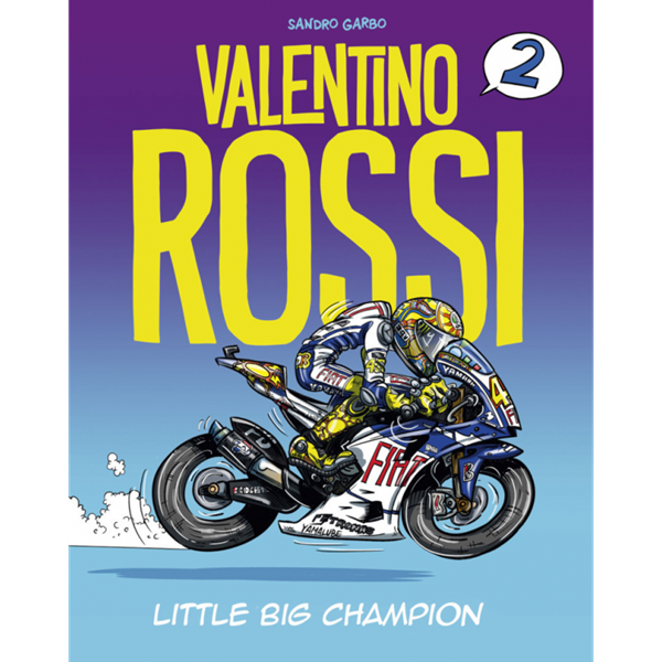 Picture of Valentino Rossi little big champion comic book part 2