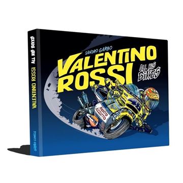 Afbeelding van Valentino Rossi all his bikes comic book