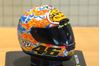 Picture of Valentino Rossi  AGV helmet 2001 Mugello 1:5