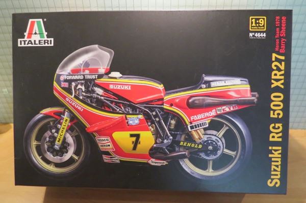 Picture of Barry Sheene Suzuki RG500 1:9 bouwdoos