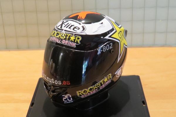 Picture of Jorge Lorenzo Nolan helmet 2012 1:5