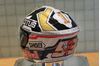 Picture of Marc Marquez gold Shoei helmet 2012 1:5