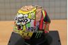 Picture of Valentino Rossi AGV helmet 2012 Misano 1:5