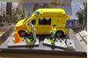 Picture of Globe ambulance set ziekenauto rettungswagen