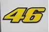 Picture of Patche opstrijk embleem Valentino Rossi #46 yellow