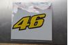 Picture of Patche opstrijk embleem Valentino Rossi #46 yellow