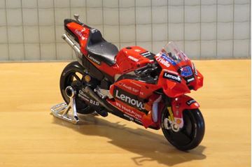 Afbeelding van Jack Miller Ducati Lenovo Desmosedici 2021 1:18 maisto