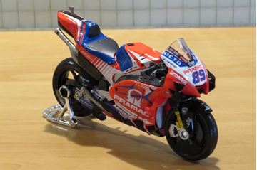 Afbeelding van Jorge Martin Ducati Desmosedici GP21 2021 1:18 maisto