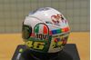 Picture of Valentino Rossi AGV helmet 2011 Mugello 1:5