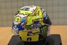 Picture of Valentino Rossi AGV helmet 2016 Sepang test 1:5