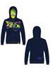 Picture of Valentino Rossi woman winter test hoodie fleece vest VRWFL392602