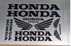 Picture of Sticker set Honda black