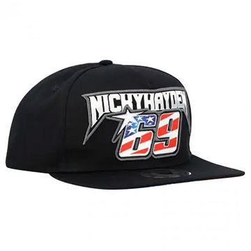 Afbeelding van Nicky Hayden #69 flat cap / pet black 2244002