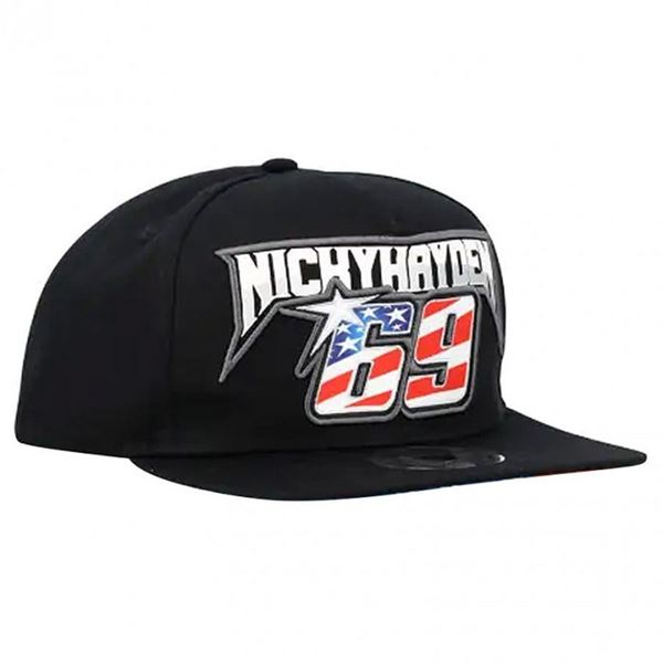 Picture of Nicky Hayden #69 flat cap / pet black 2244002