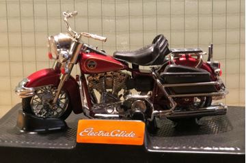 Afbeelding van Harley Davidson Electra Glide red 1:15 polistil