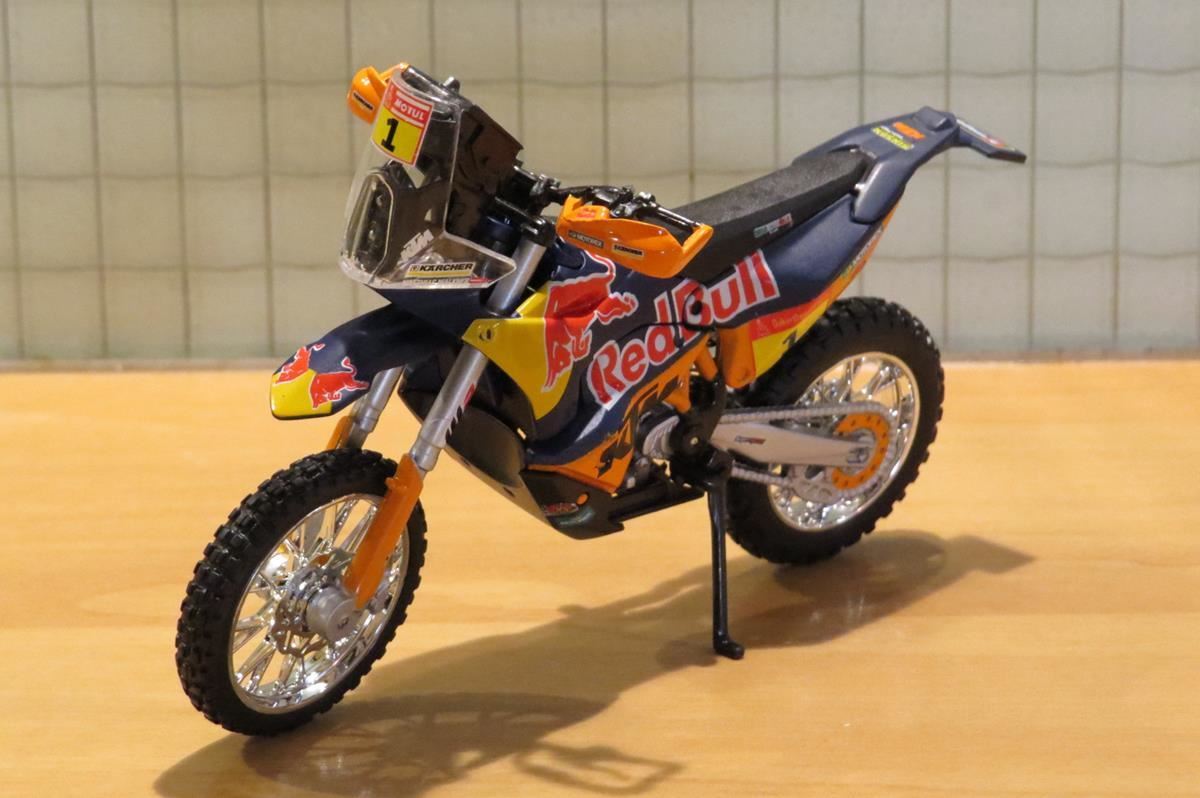 Modellino KTM 450 Rally In Scala 1:18 - Bburago Factory Racing Team - Foto 11