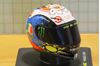 Picture of Valentino Rossi AGV helmet 2010 Mugello 1:5