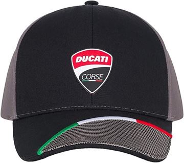 Afbeelding van Ducati corse logo tri colore cap pet 2046002