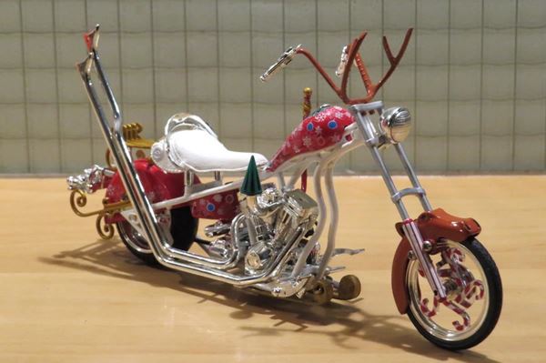 Picture of Orange County Choppers Christmas bike 1:18 diecast