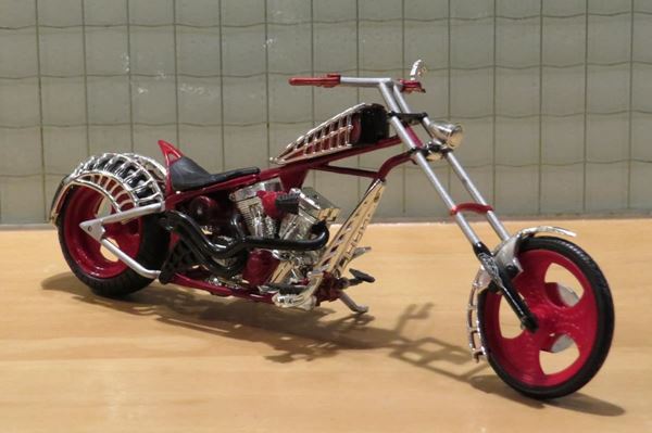 Picture of Orange County Choppers Black widow bike 1:18 diecast