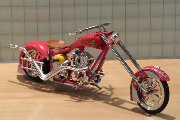 Picture of Orange County Choppers Fire bike 1:18 diecast