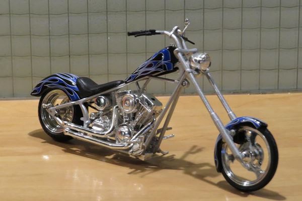 Picture of Orange County Choppers T-rex Softail #1 bike 1:18 diecast