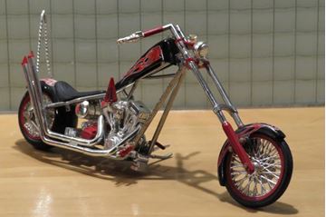 Afbeelding van Orange County Choppers Custom rigid #2 bike 1:18 diecast
