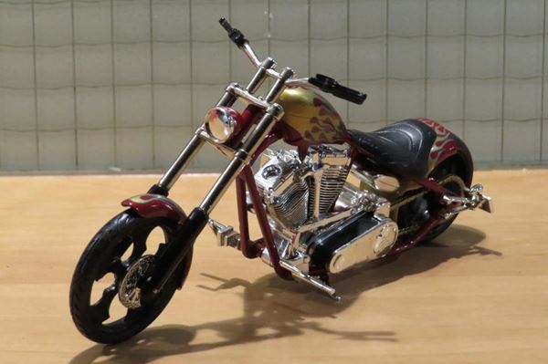 Picture of West Coast Choppers El Diablo Rigid bike 1:18 diecast