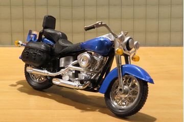 Afbeelding van Harley Davidson custom 1:18 diecast